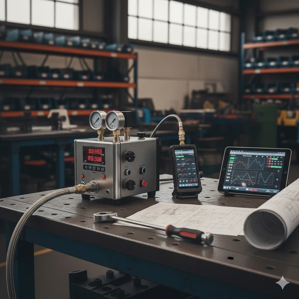 CALIBRATION & TEST EQUIPMENT - High-quality hydraulic product