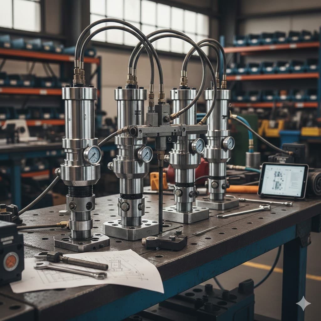 STUD TENSIONERS & MULTI-STAGE TENSIONERS - High-quality hydraulic product